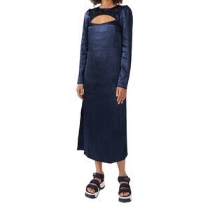 Baum Und Pferdgarten dress dark blue Aneto cutout
